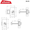 Athmer HS-25. F=Rostfri (C-31)