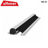 Athmer NR-25. L=1925mm, P=Vit (RAL9016), D=Svart