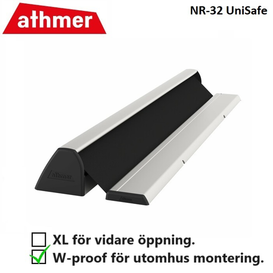 Athmer NR-32 W-proof. L=2000mm, P=Silver (C-0), D=Antracit