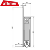 Athmer Schall-Ex® Jumbo II 835mm, Silver (C-0)